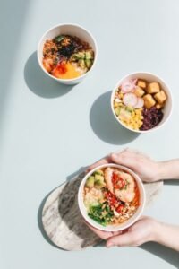 Poke bowl met zalm