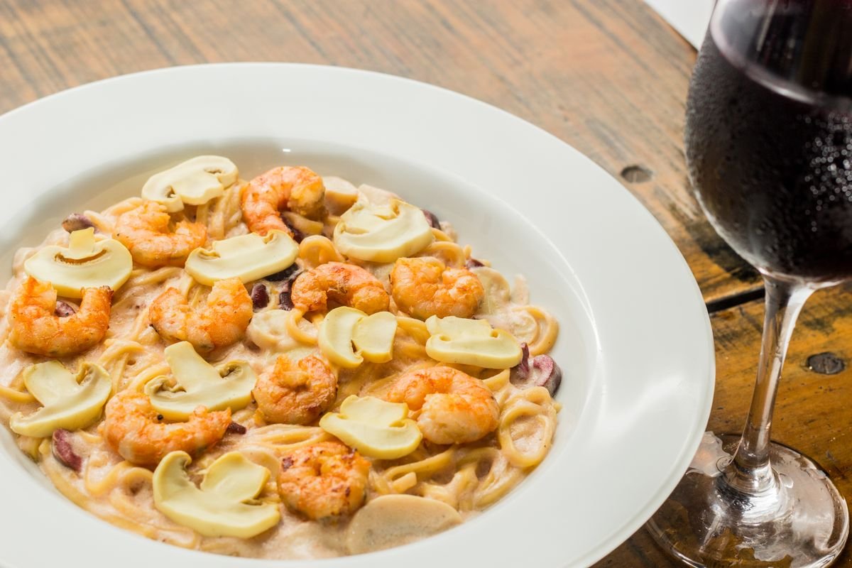 Romige risotto met champignons