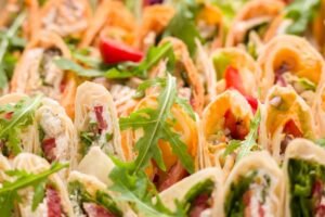 Wraps met gegrilde groenten